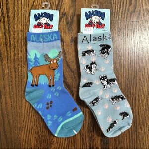 NWT Alaska Themed Socks